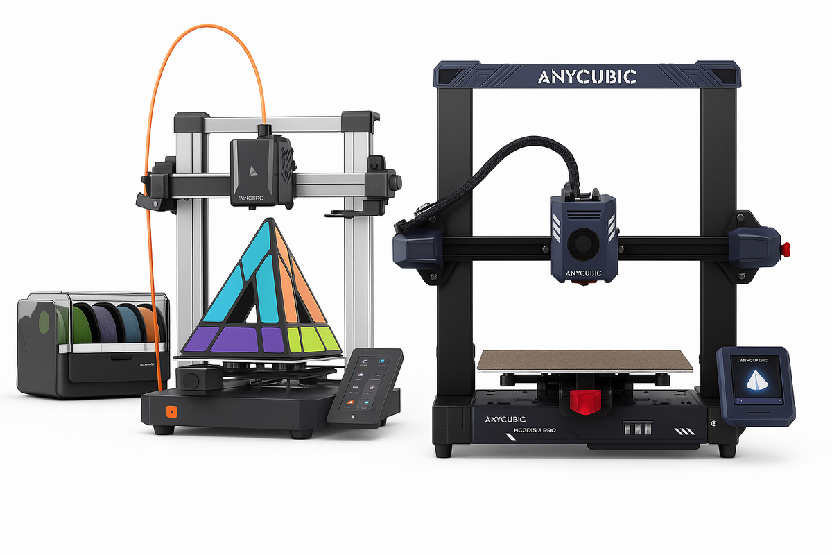 Anycubic Dual Printer Combo: Kobra 3 v2 combo + Kobra 2 Pro (Refurbished) (Limited-Time D3K Special Offer)