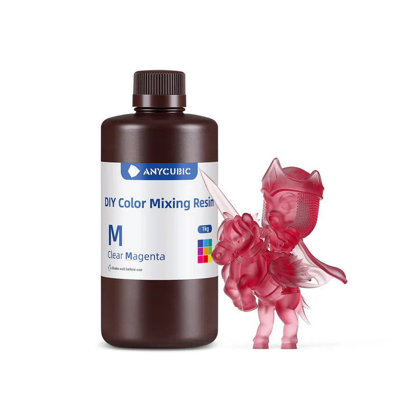 Anycubic DIY Colour Mixing Resin – 6 Colour Combo for Custom 3D Prints