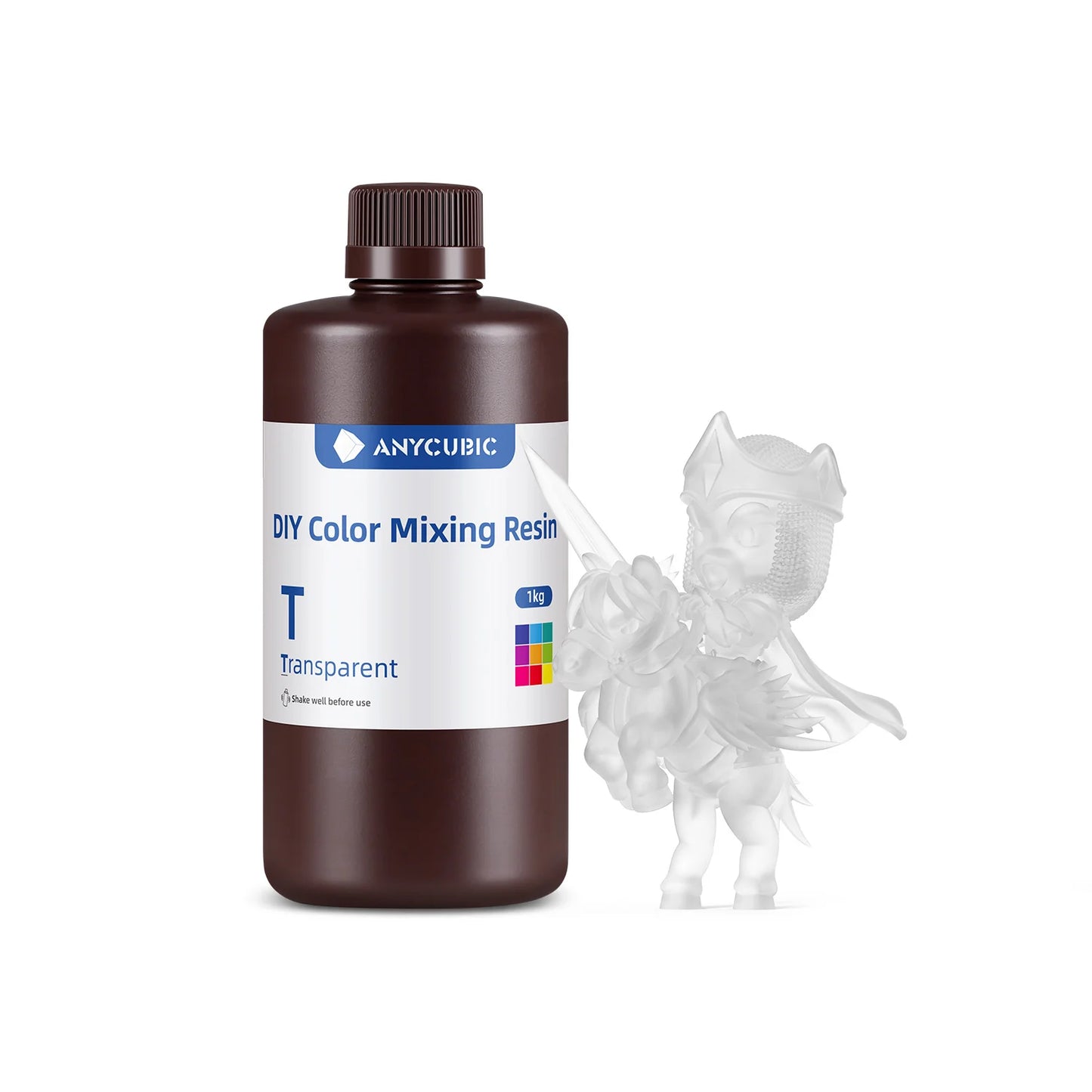 Anycubic DIY Colour Mixing Resin – 6 Colour Combo for Custom 3D Prints