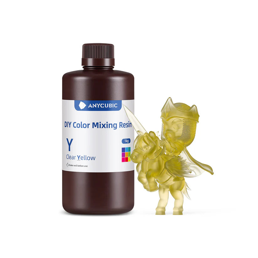 Anycubic DIY Colour Mixing Resin – 6 Colour Combo for Custom 3D Prints
