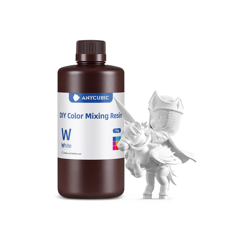 Anycubic DIY Colour Mixing Resin – 6 Colour Combo for Custom 3D Prints