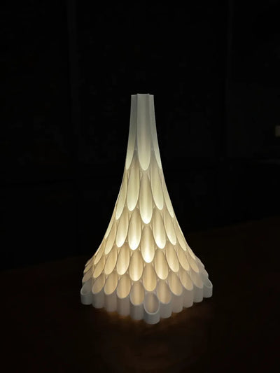 AuroraFlare 3D Table Lamp – Sculptural Glow Light