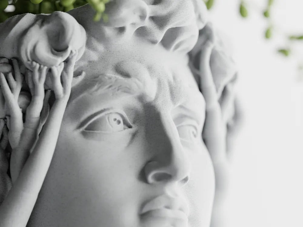 Ethereal Anguish 3D Sculpture Planter – Artistic Statement Pot
