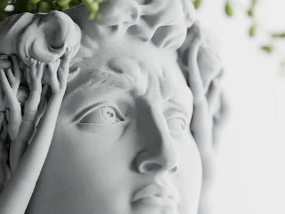 Ethereal Anguish 3D Sculpture Planter – Artistic Statement Pot