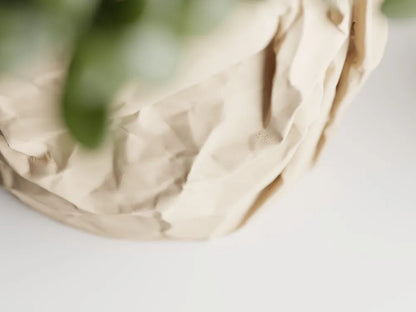 CrumpleForm 3D Printed Planter – Paper Crush-Inspired Pot