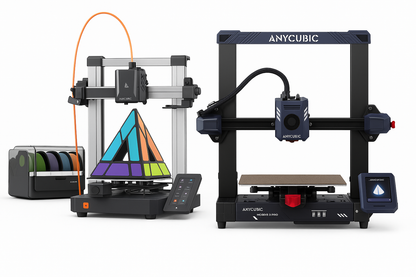 Anycubic Dual Printer Combo: Kobra 3 v2 combo + Kobra 2 Pro (Refurbished) (Limited-Time D3K Special Offer)