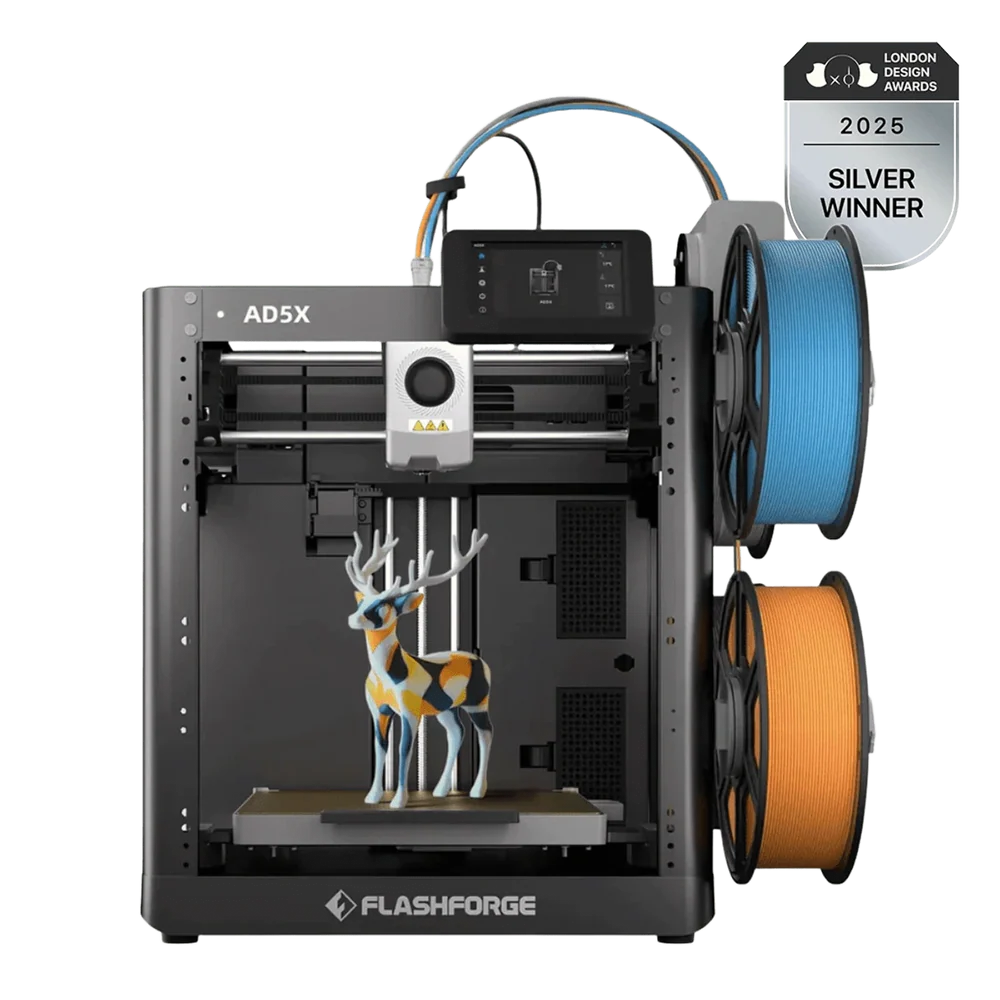 Flashforge AD5X – Multicolor 3D Printer for High-Speed, Full-Color Printing