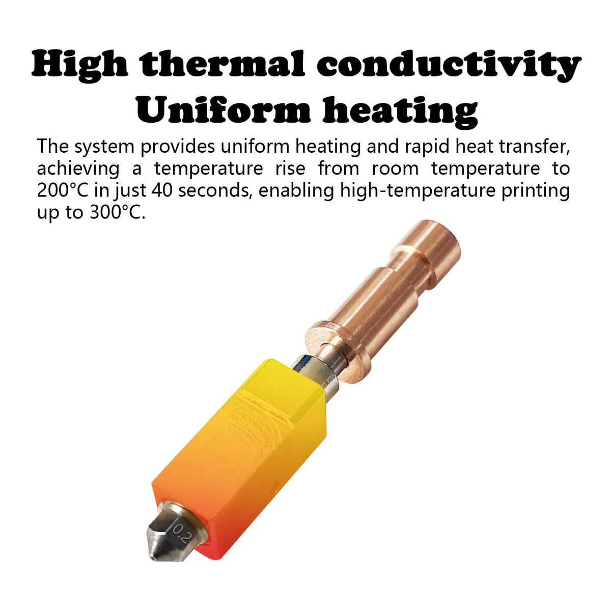 Compatible with Anycubic S1 upgrade Hotend