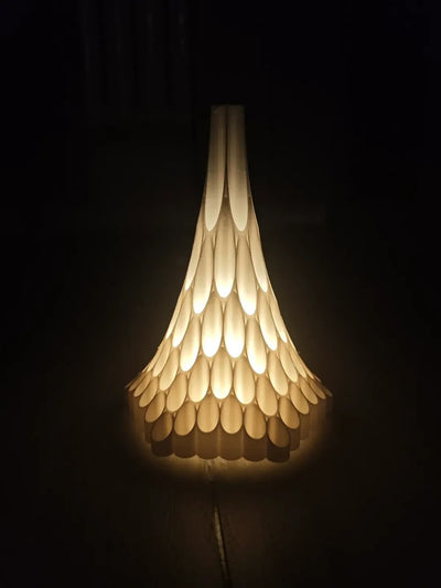 AuroraFlare 3D Table Lamp – Sculptural Glow Light