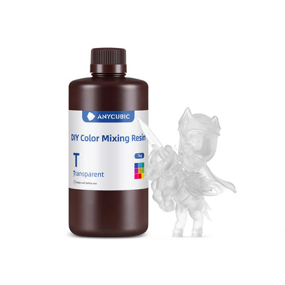 Anycubic DIY Colour Mixing Resin – 6 Colour Combo for Custom 3D Prints