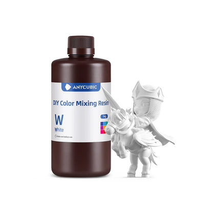 Anycubic DIY Colour Mixing Resin – 6 Colour Combo for Custom 3D Prints