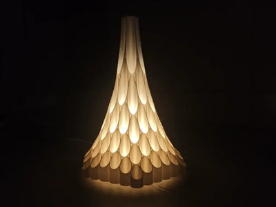 AuroraFlare 3D Table Lamp – Sculptural Glow Light