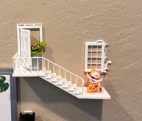 Tiny Door - Wall Art & Shelf